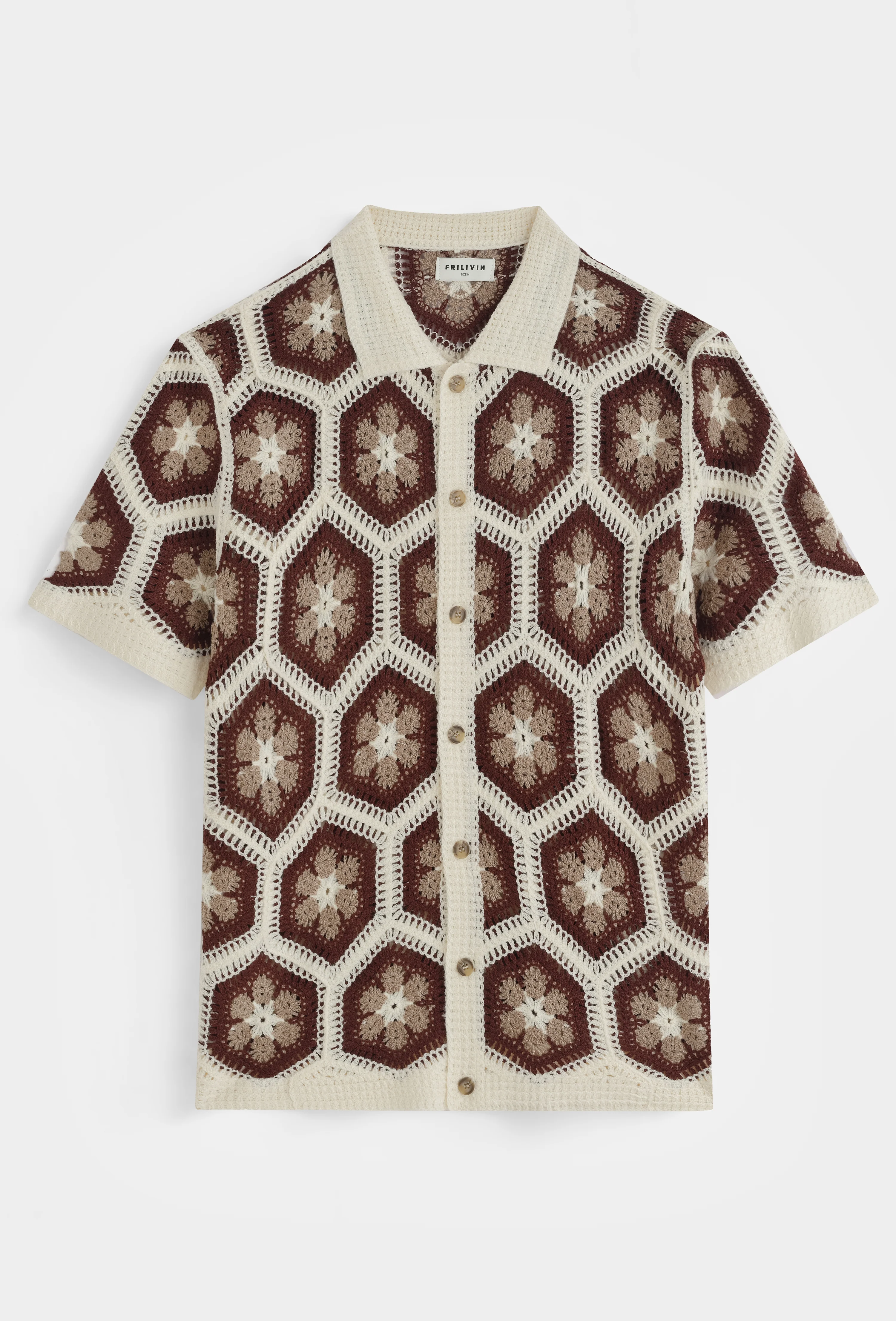 Chemise tricot motif floral - Image 10