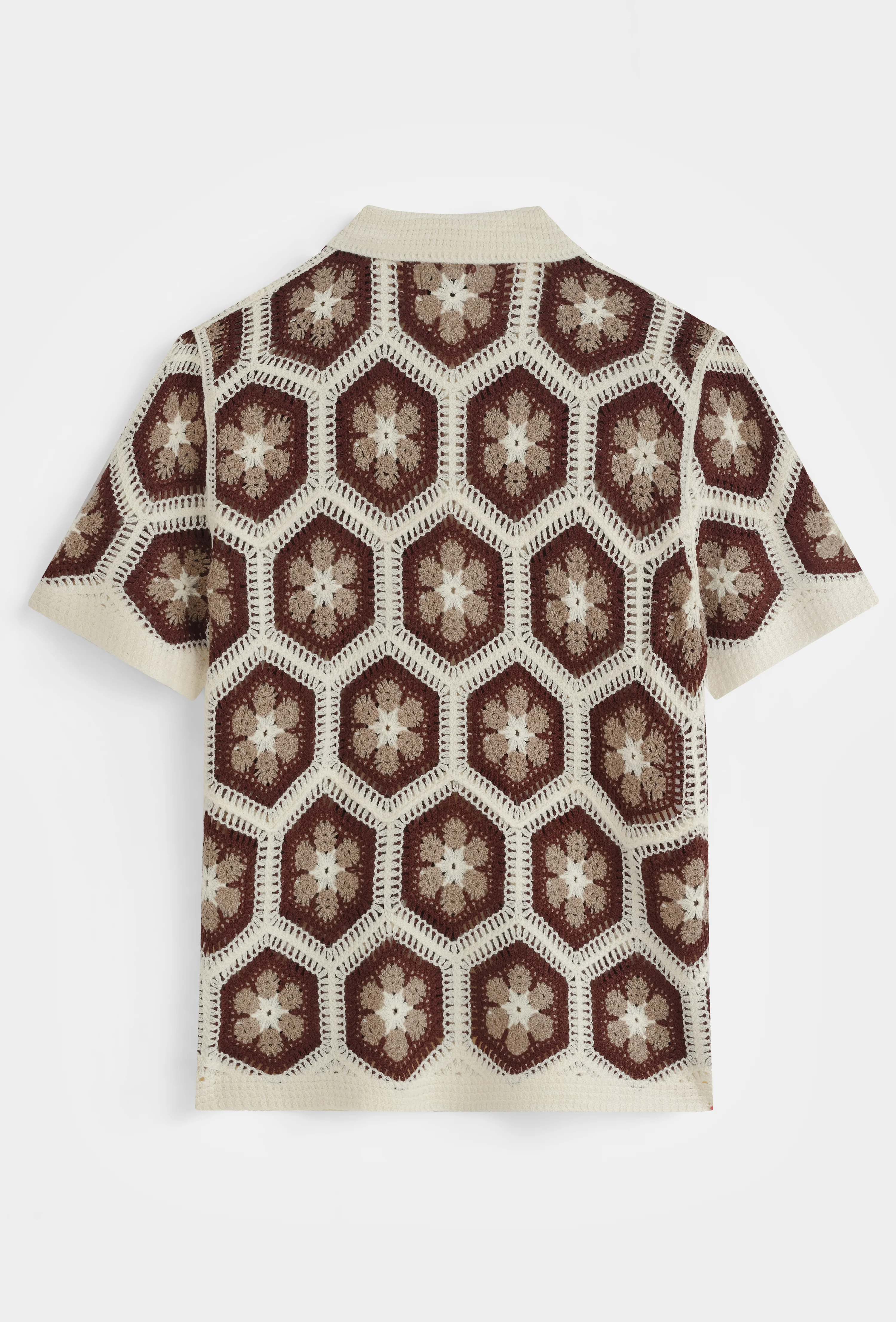 Chemise tricot motif floral - Image 12