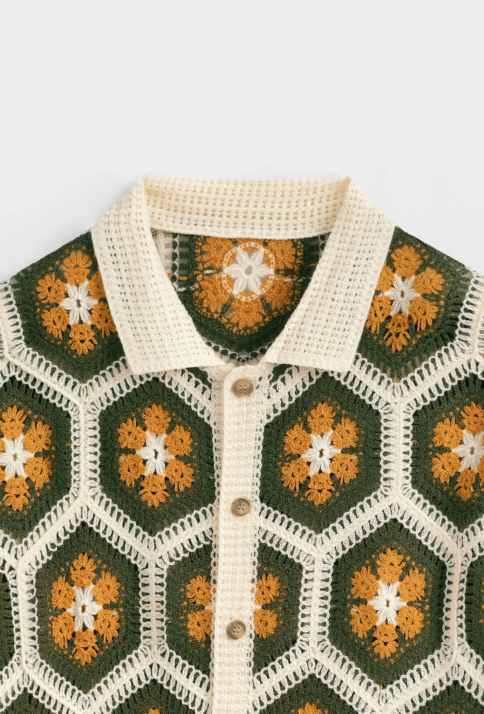 Chemise tricot motif floral - Image 5