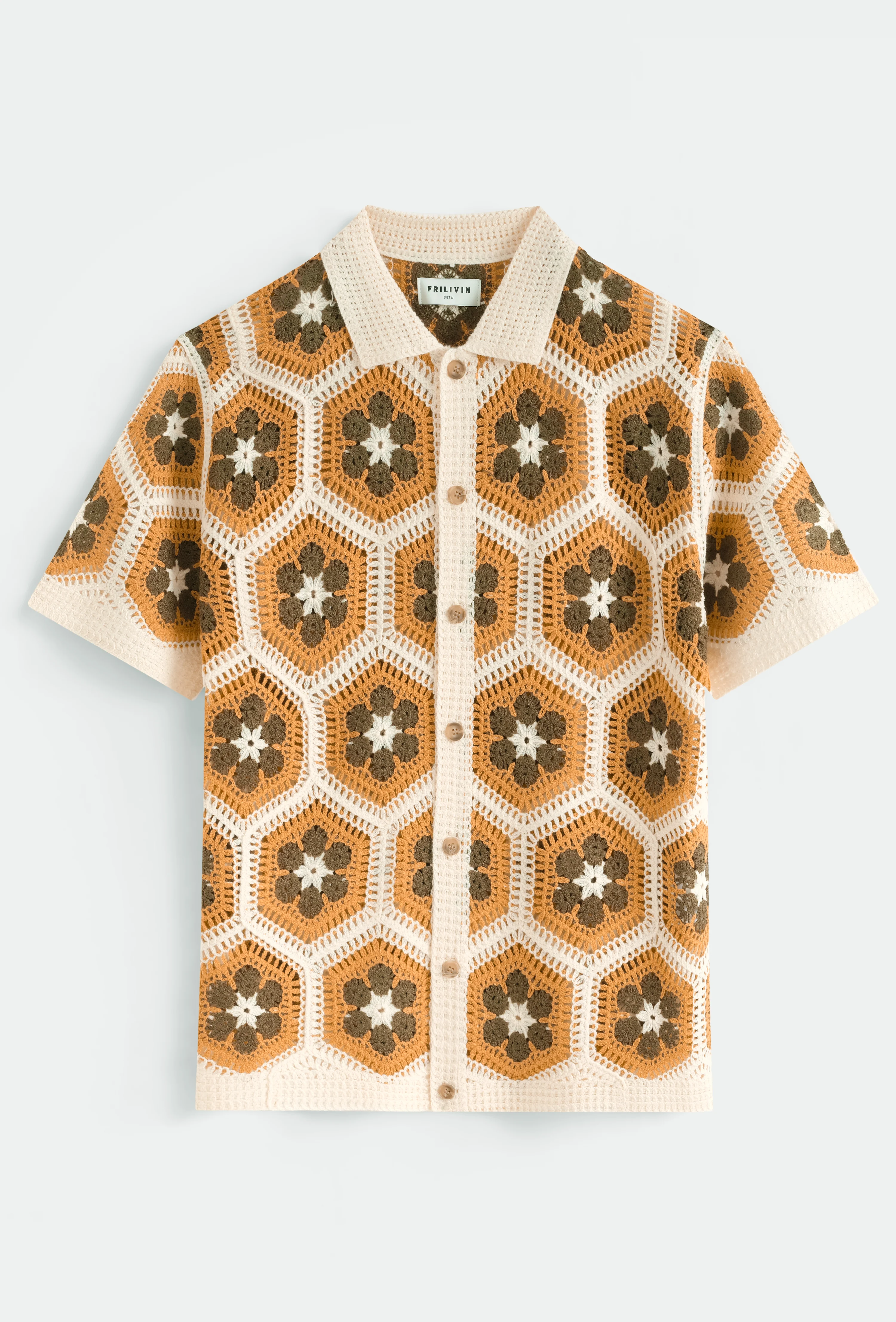 Chemise tricot motif floral - Image 7