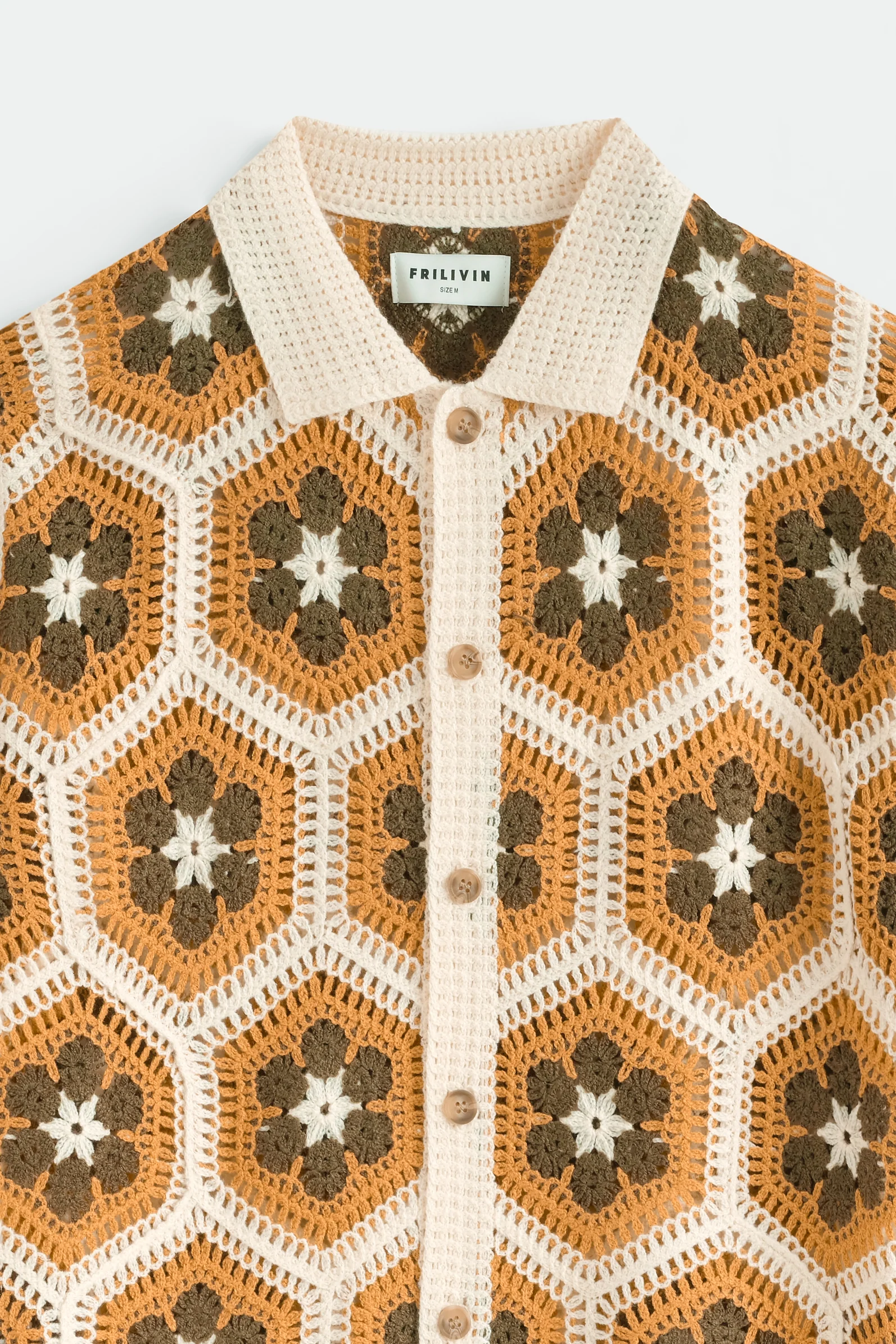 Chemise tricot motif floral - Image 8