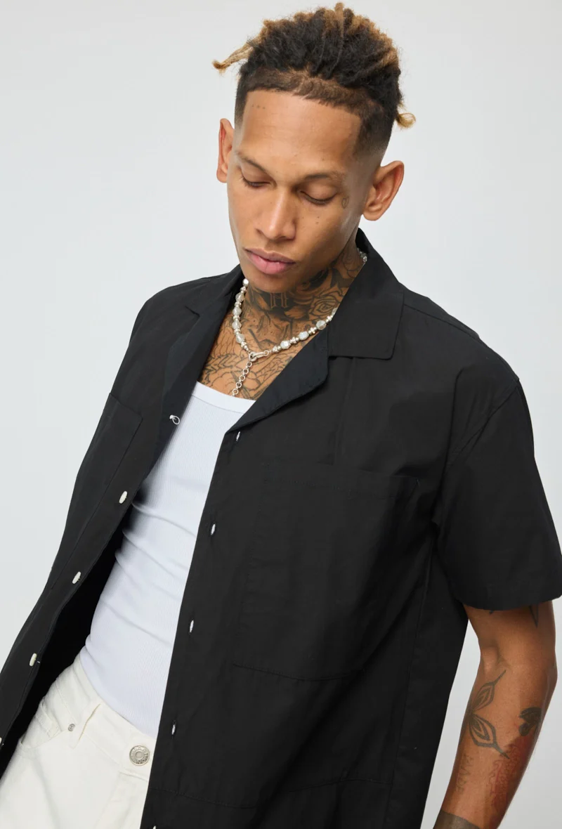 Chemise unie manches courtes - Image 17