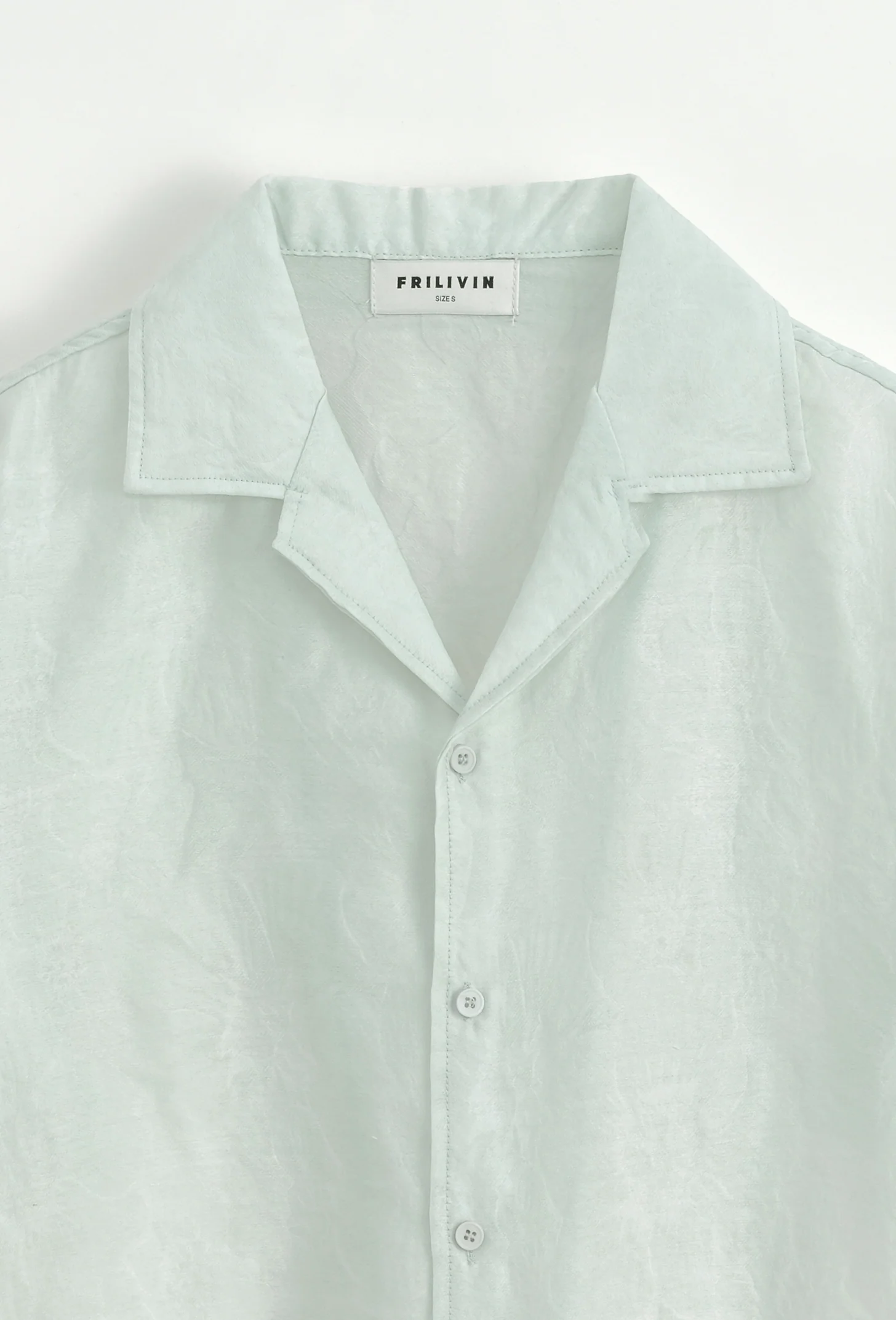 Chemise unie à manches courtes - Image 7