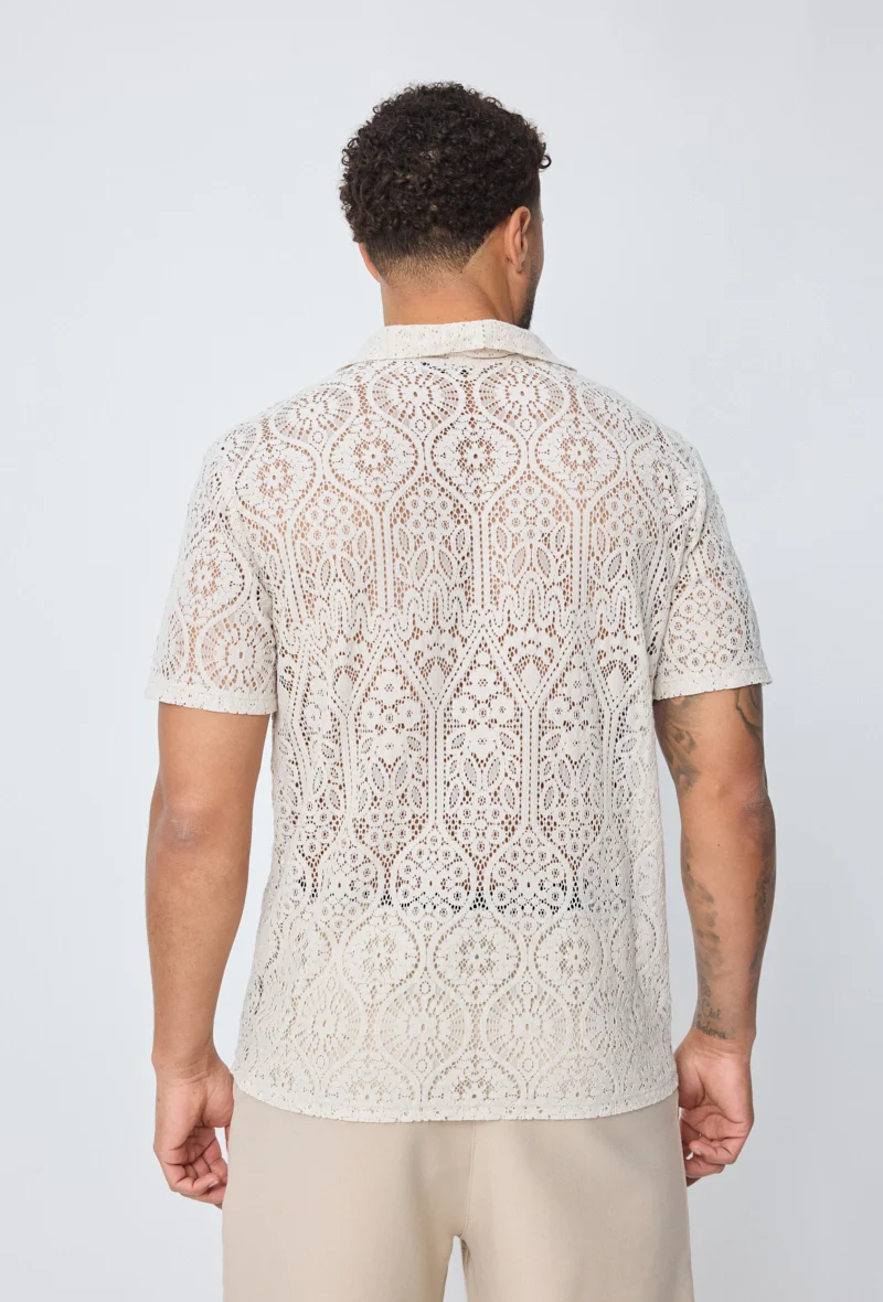 Chemise unie manches courtes - Image 3