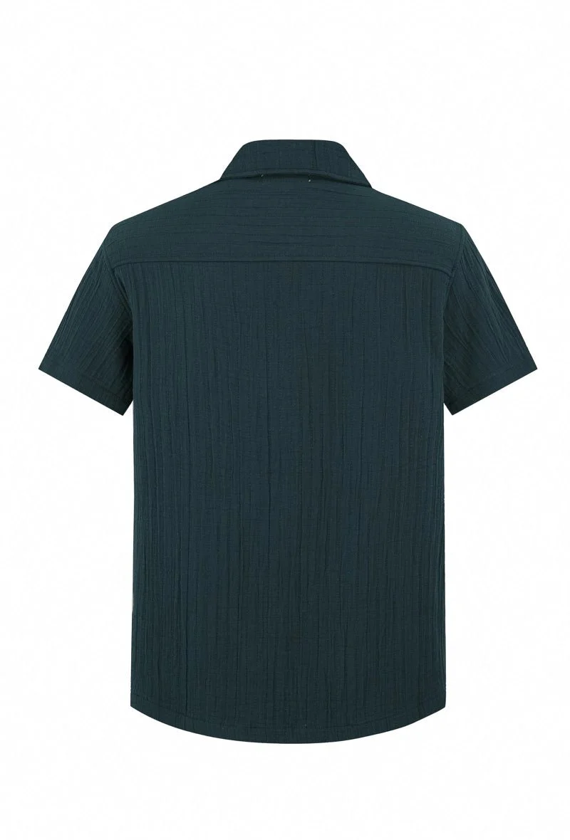 Chemise unie manches courtes - Image 6