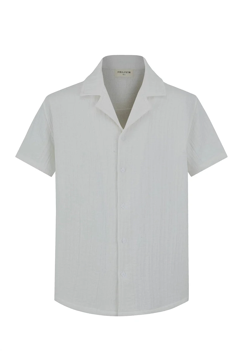 Chemise unie manches courtes - Image 9