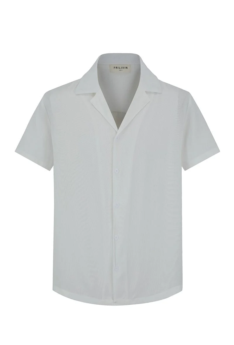 Chemise unie manches courtes - Image 10