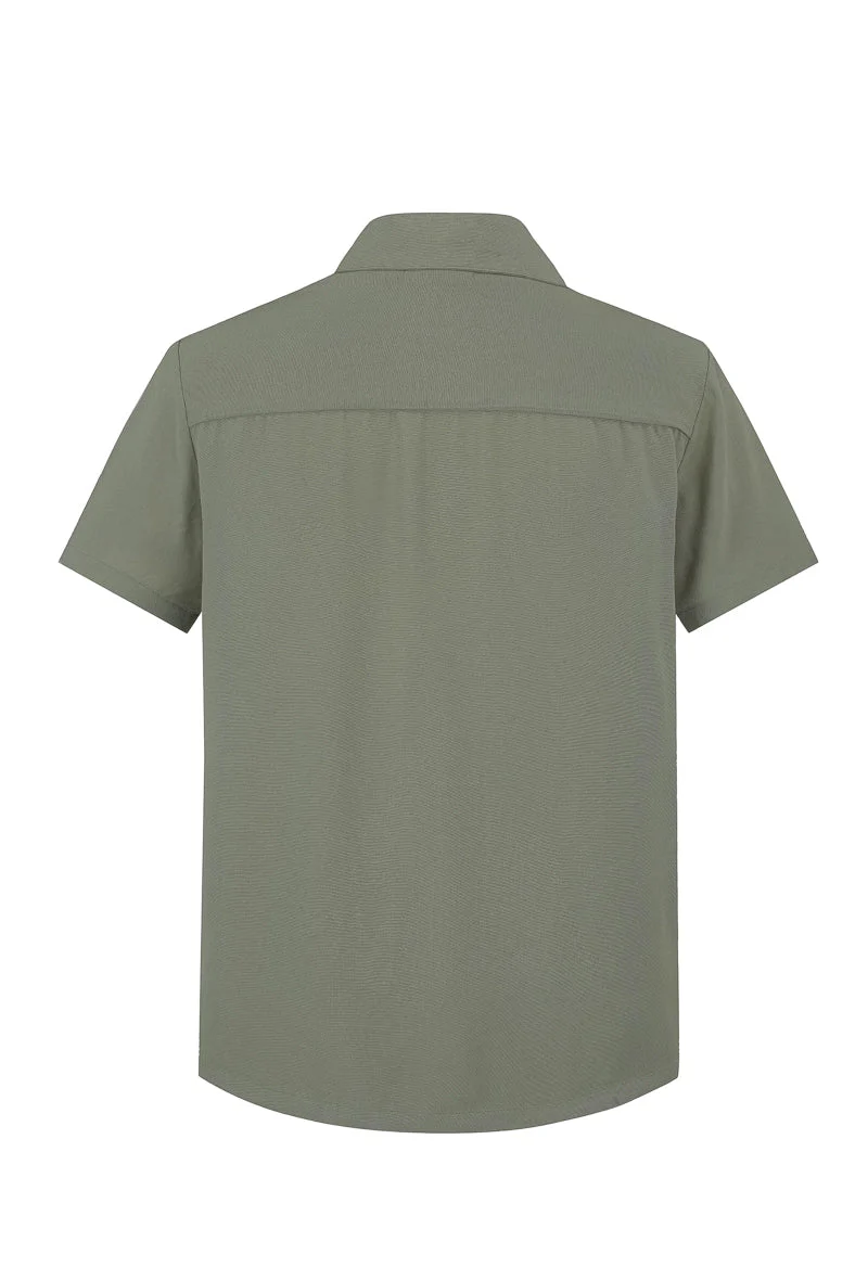Chemise unie manches courtes - Image 13