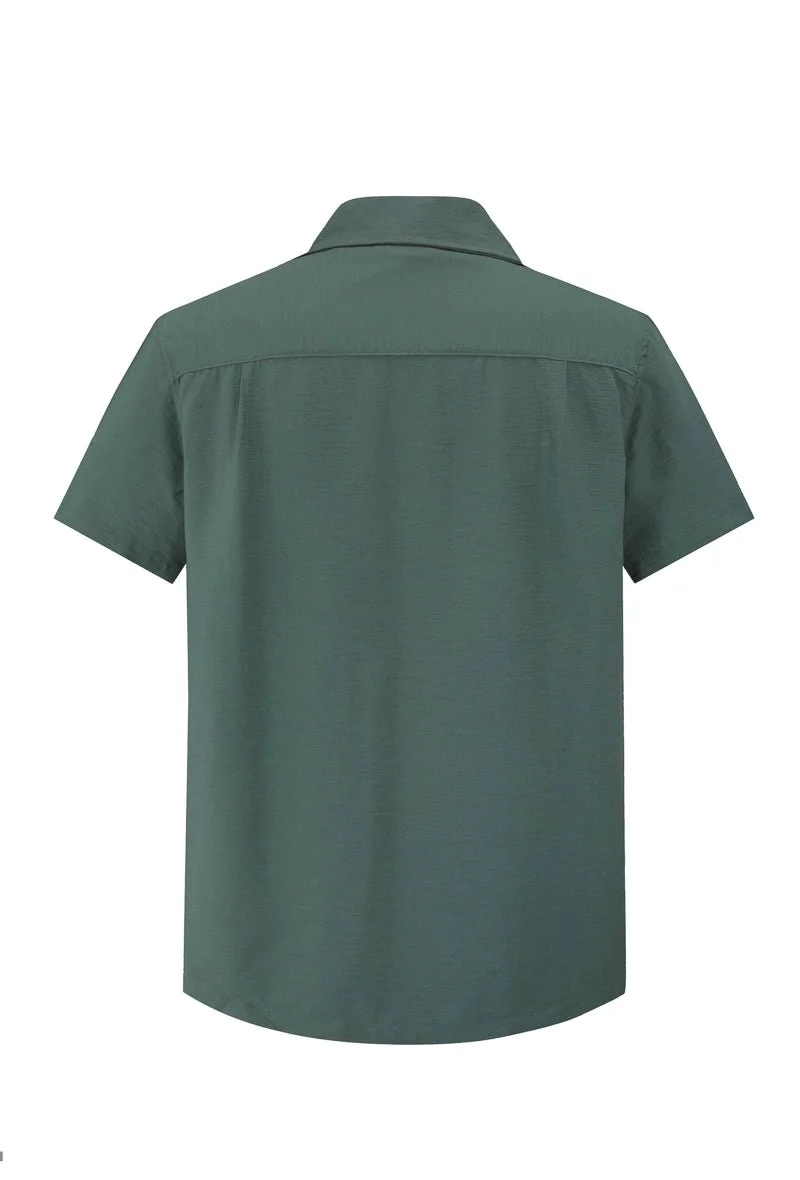 Chemise unie manches courtes - Image 11