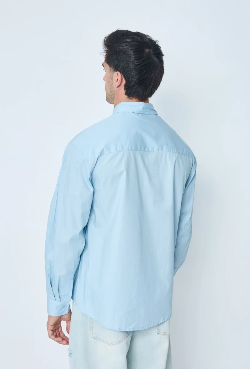 Chemise unie manches longues - Image 10