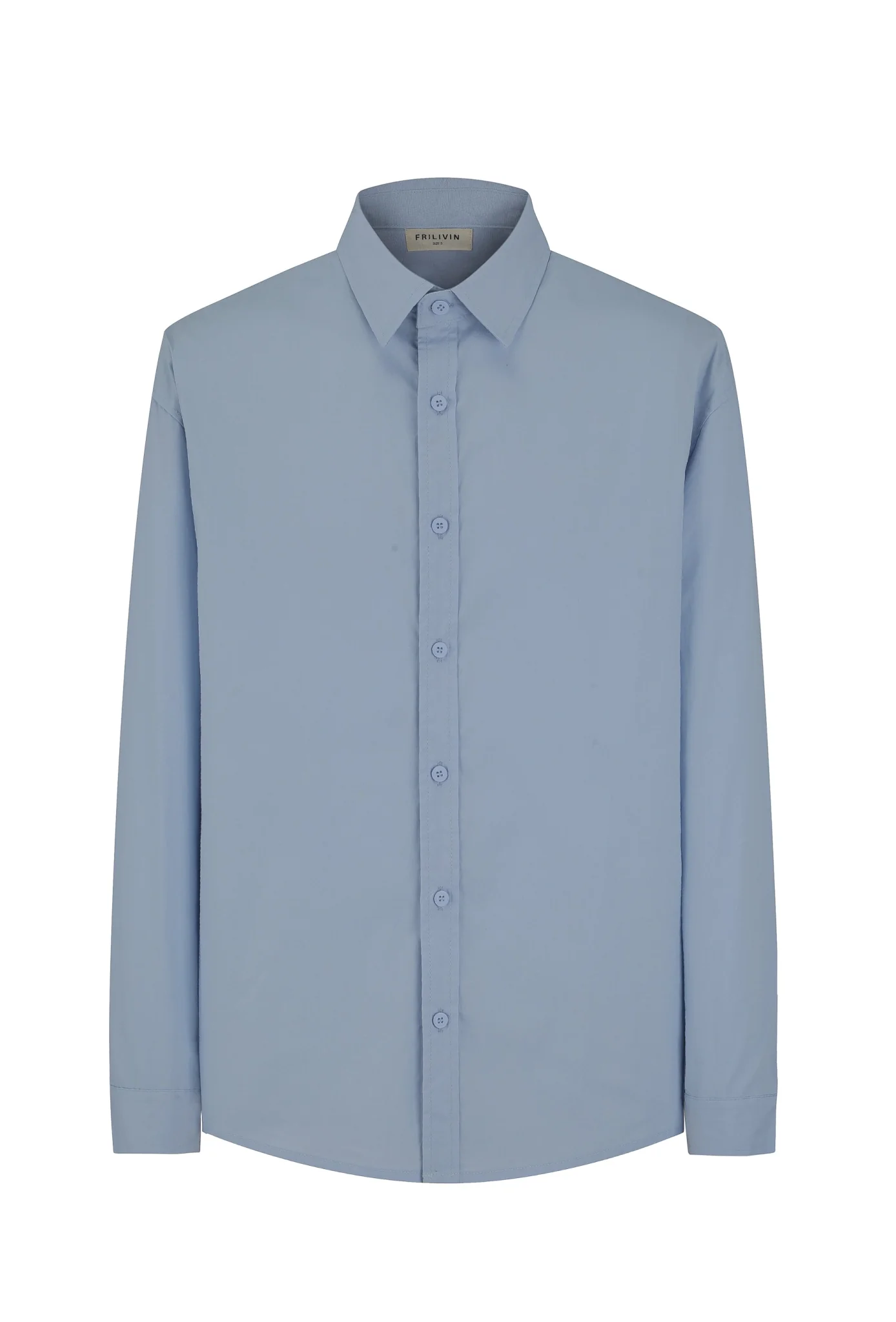 Chemise unie manches longues - Image 13
