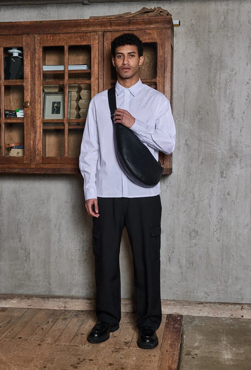 Chemise unie manches longues - Image 5