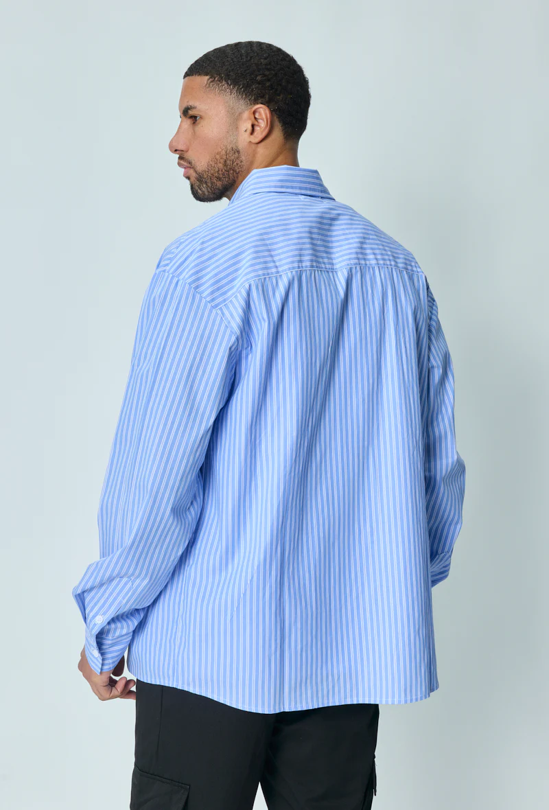 Chemise manches longues à rayures - Image 14