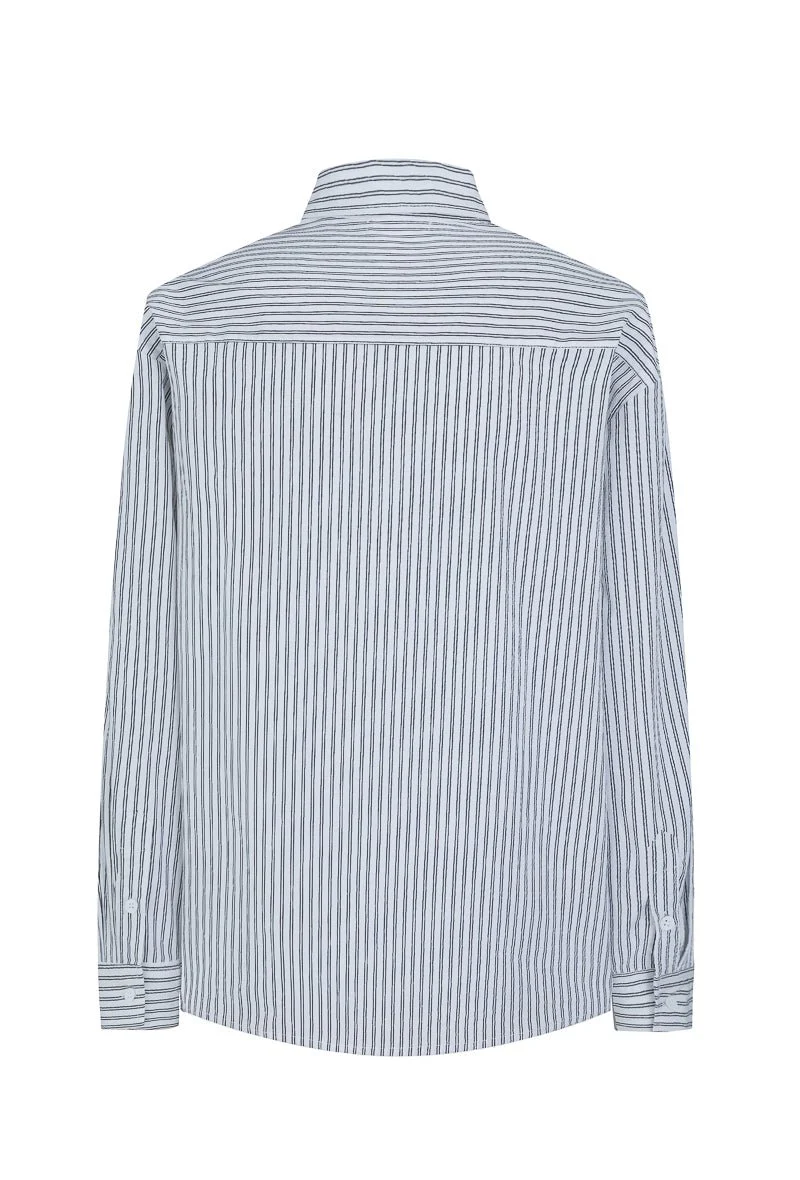 Chemise manches longues à rayures - Image 25