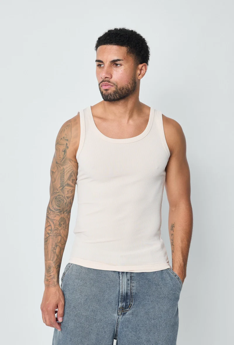 T-shirt débardeur ajusté sans manches - Image 16