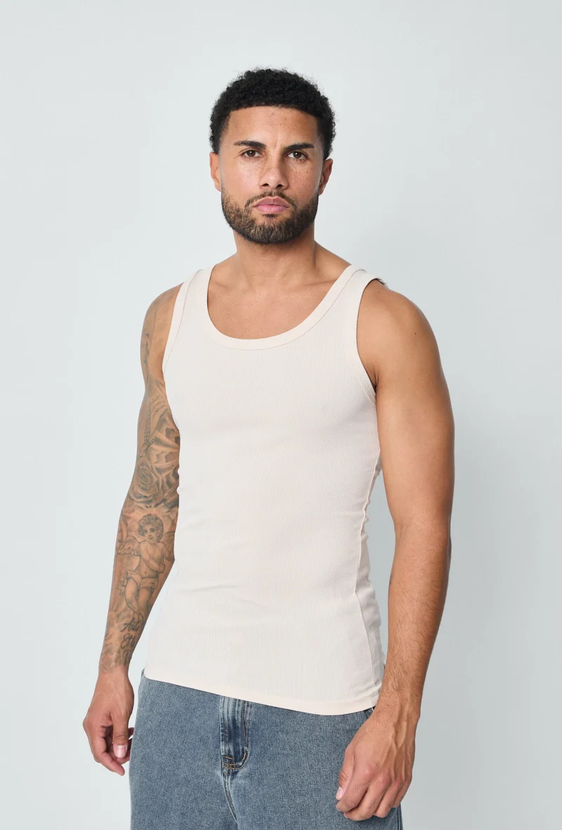 T-shirt débardeur ajusté sans manches - Image 17