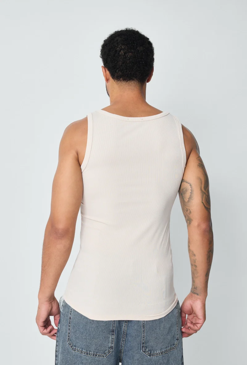 T-shirt débardeur ajusté sans manches - Image 19