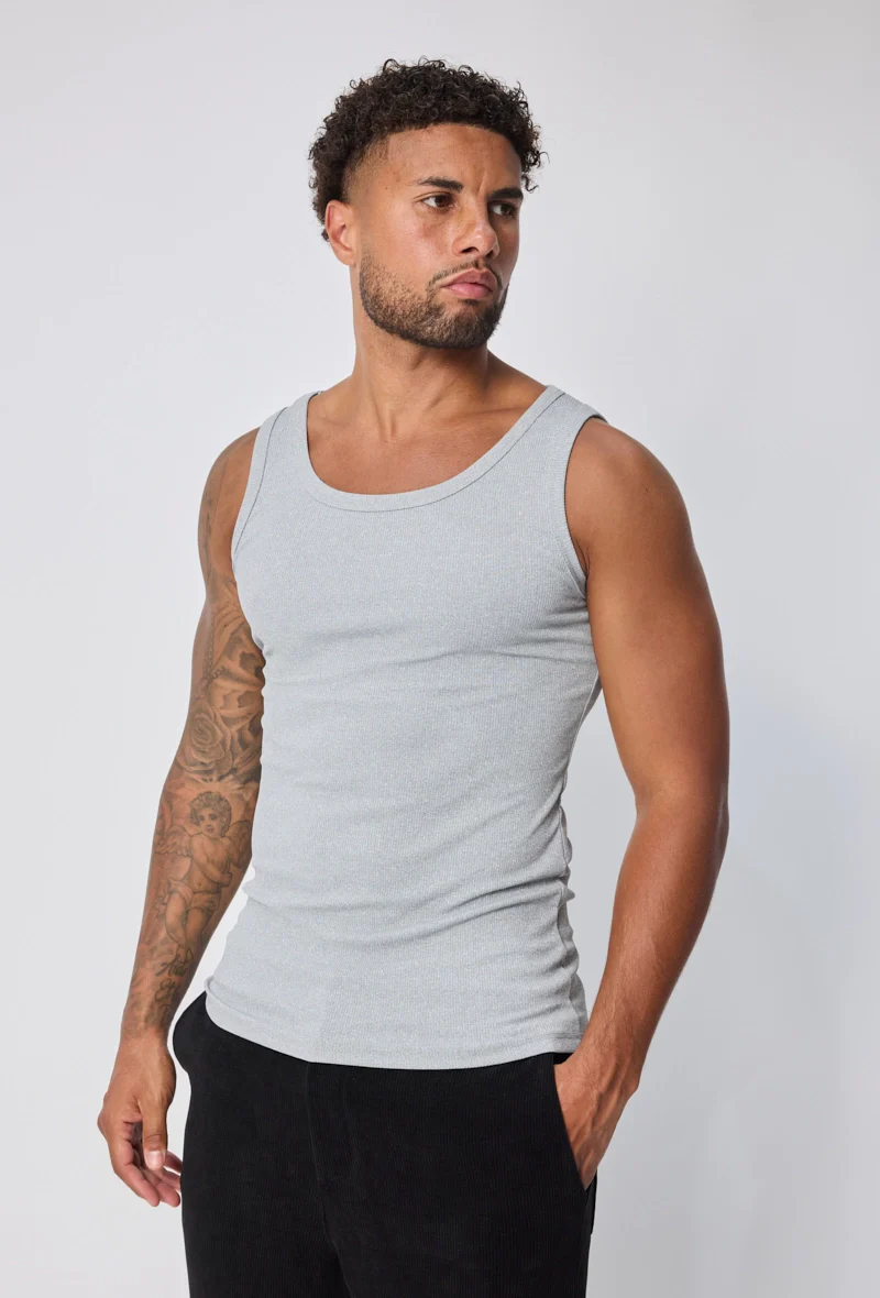 T-shirt débardeur ajusté sans manches - Image 28