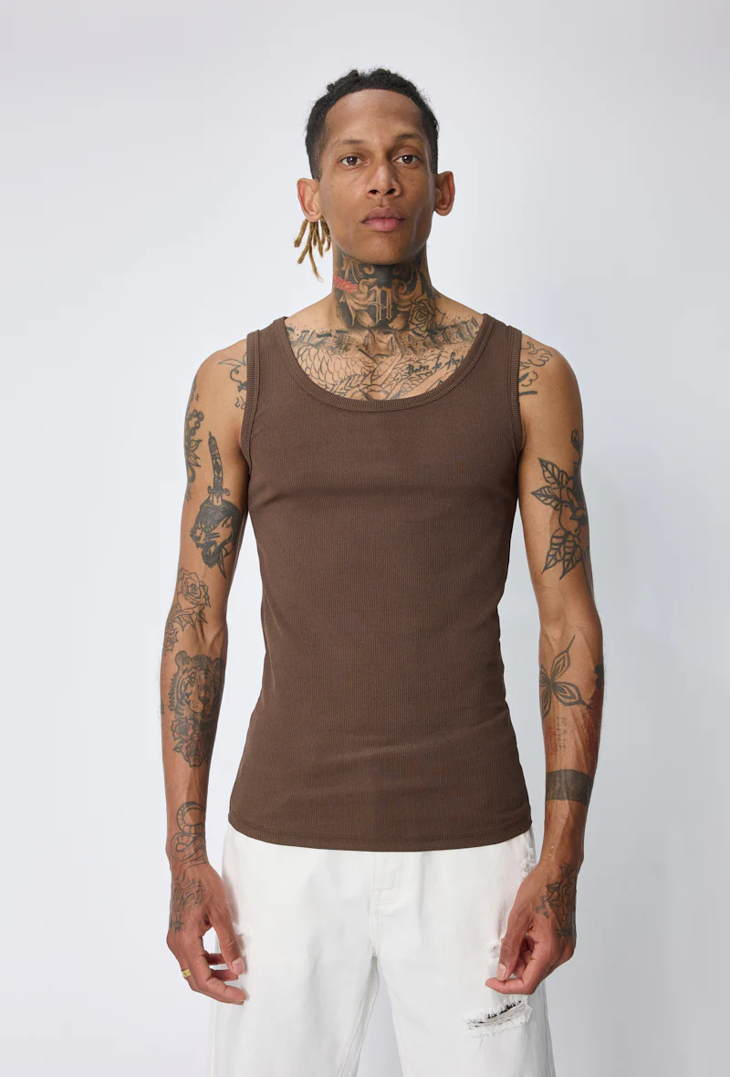 T-shirt débardeur ajusté sans manches - Image 32