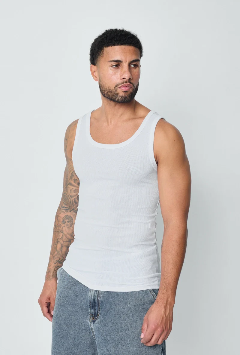 T-shirt débardeur ajusté sans manches - Image 7