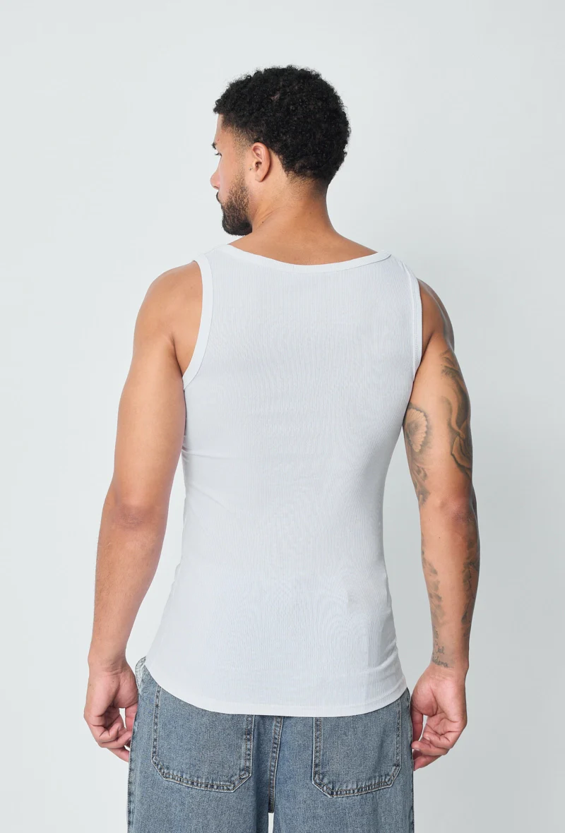 T-shirt débardeur ajusté sans manches - Image 9