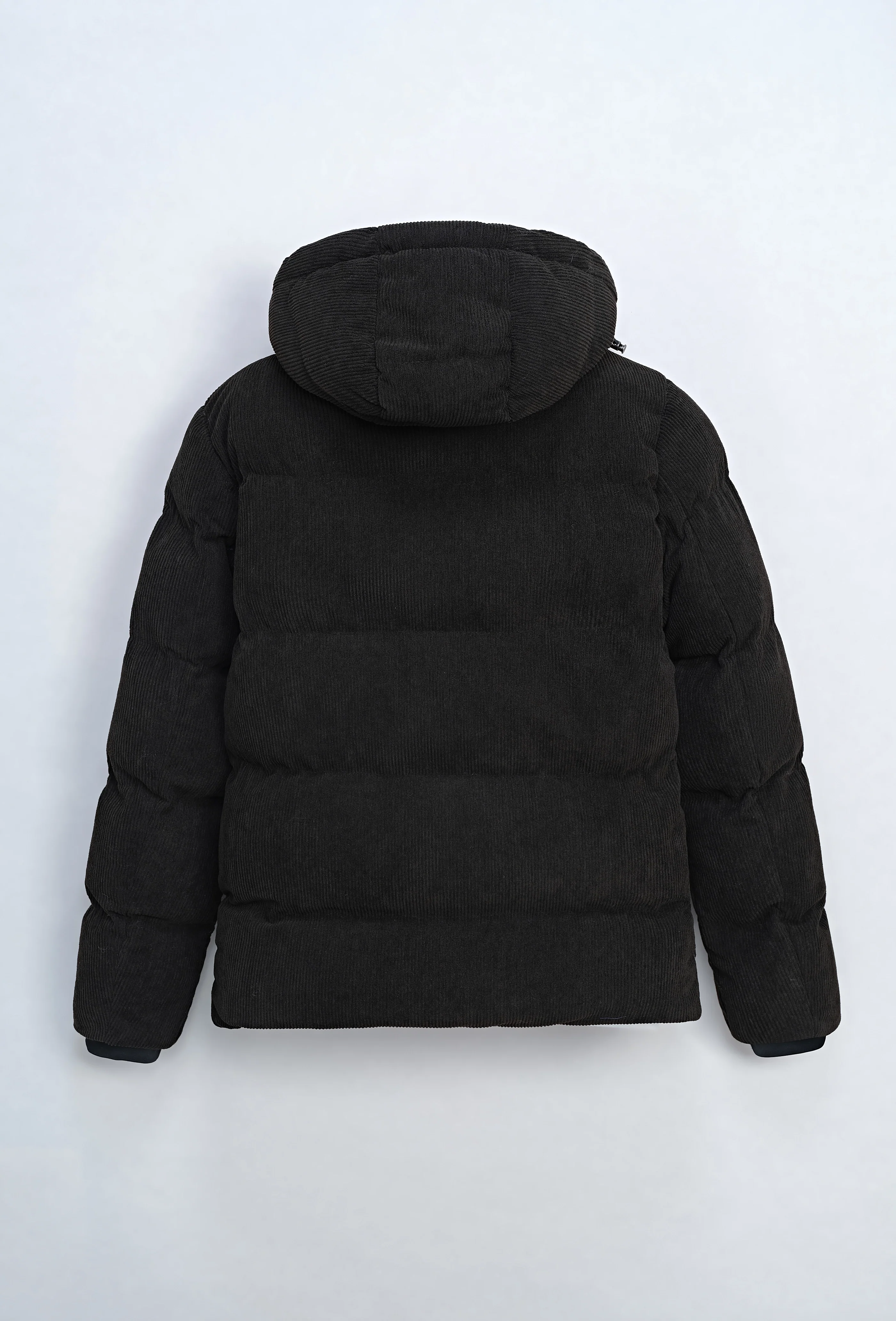 Doudoune à capuche effet daim - Image 9