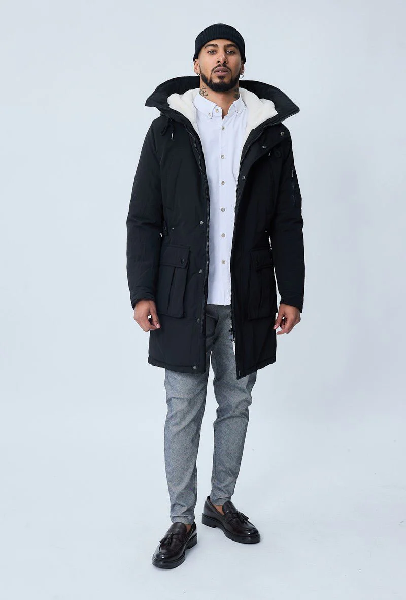 Doudoune parka milongue à capuche - Image 9