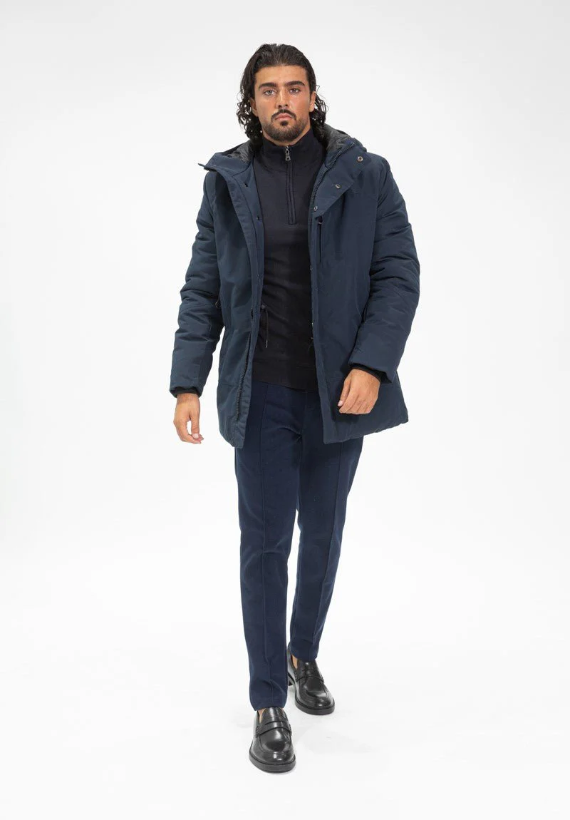 Doudoune parka milongue à capuche