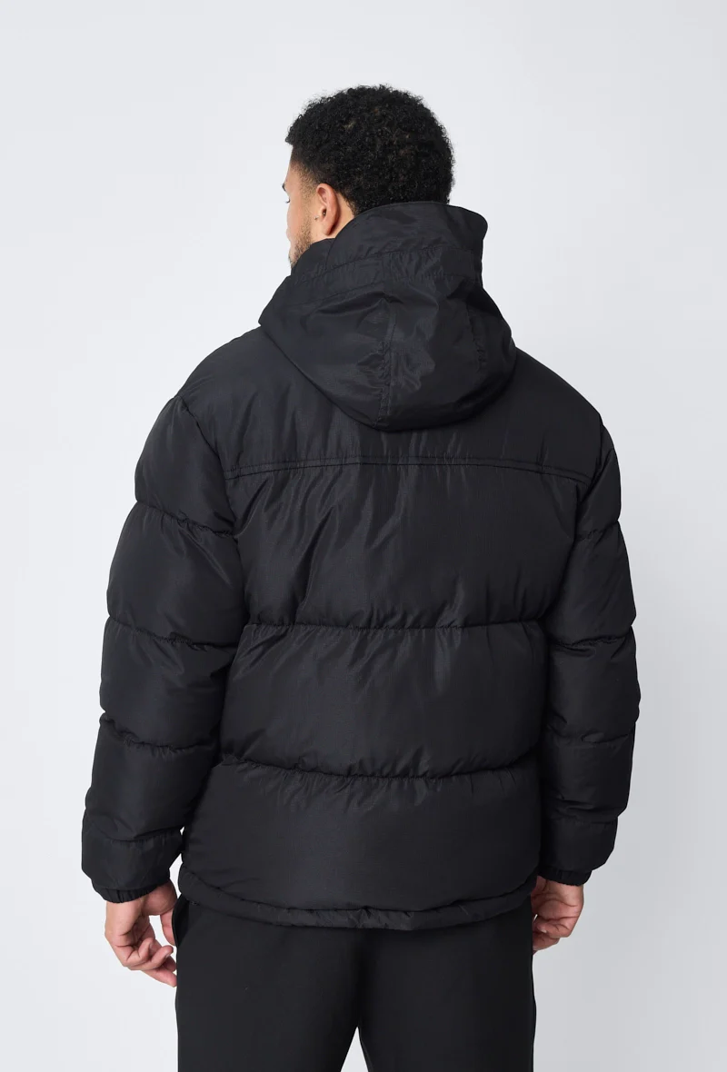 Blouson bi couleur à capuche - Image 23
