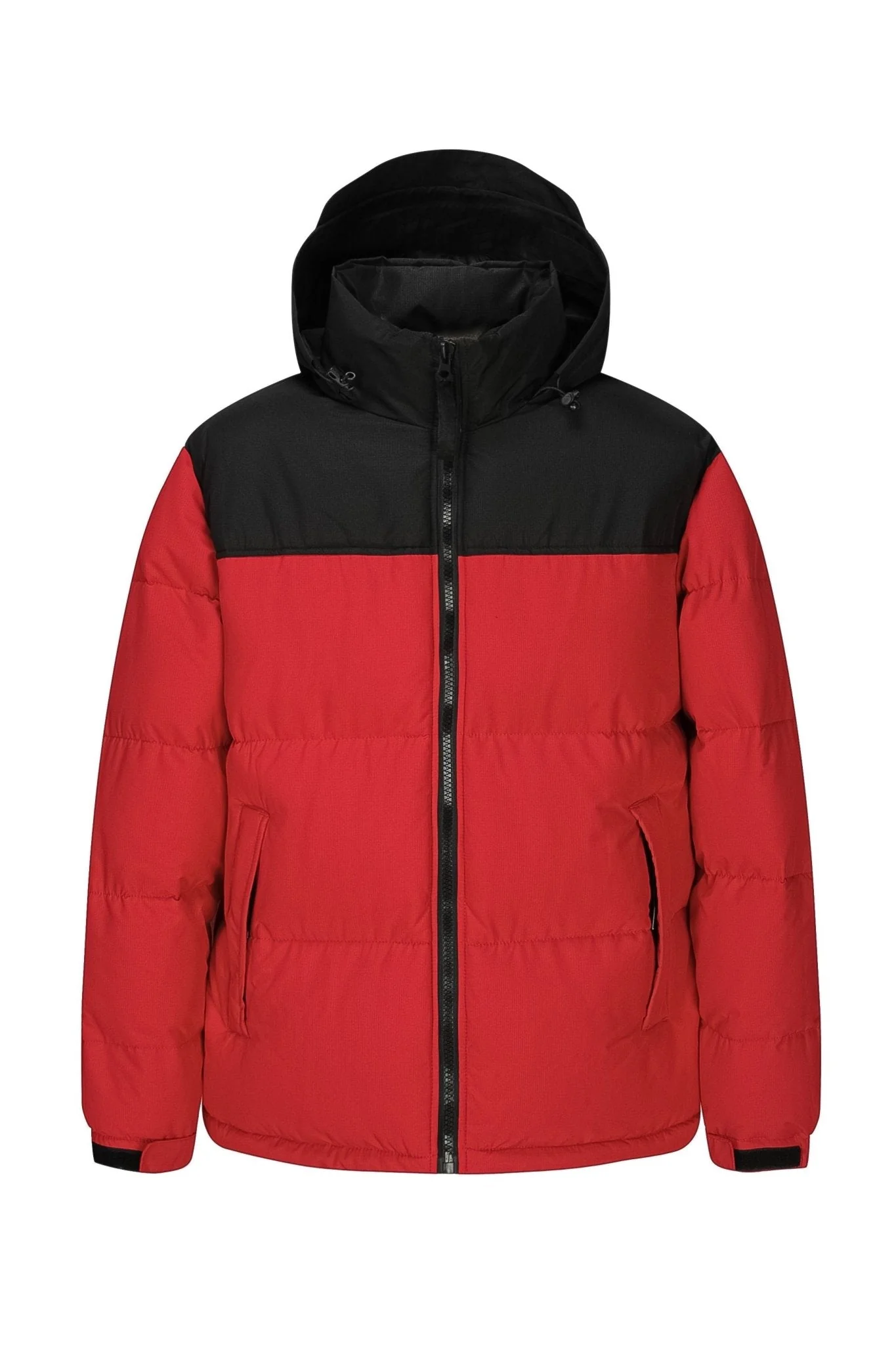 Blouson bi couleur à capuche - Image 30