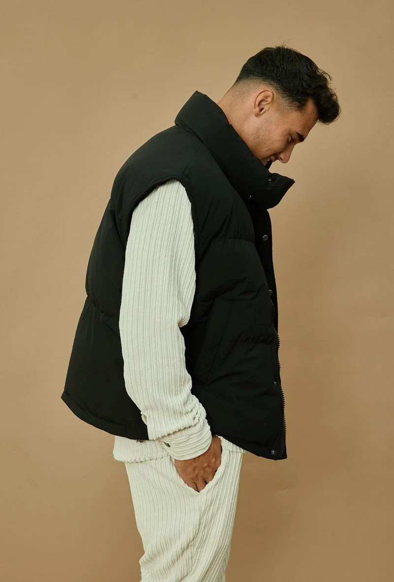 Doudoune puffer sans manches oversize - Image 4
