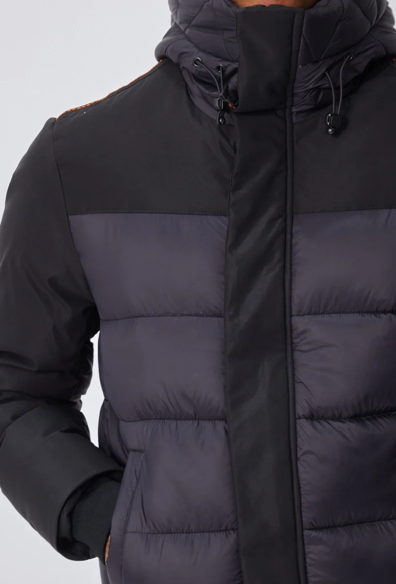 Doudoune tendance unie - Image 4