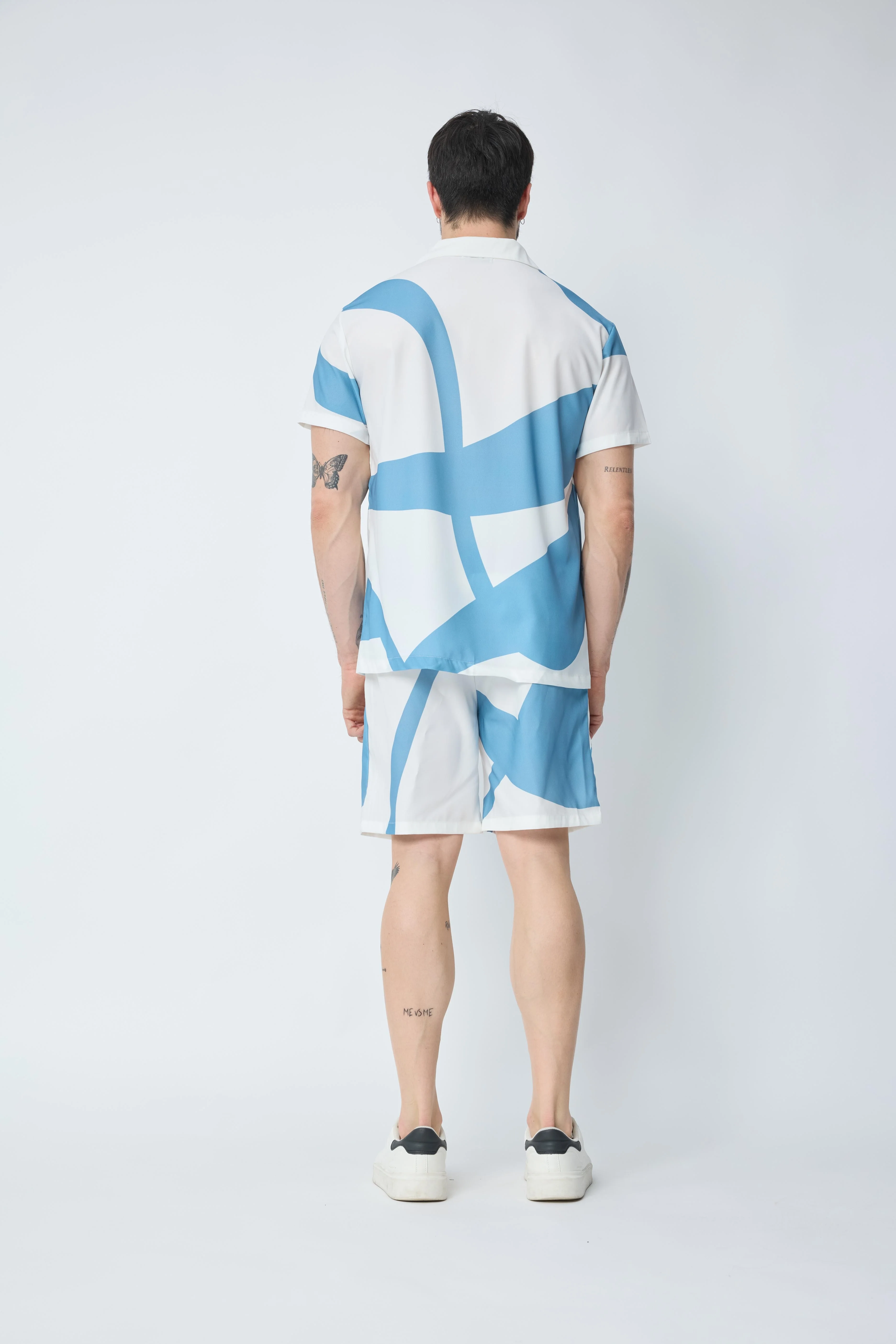 Ensemble chemise et short à motif - Image 3