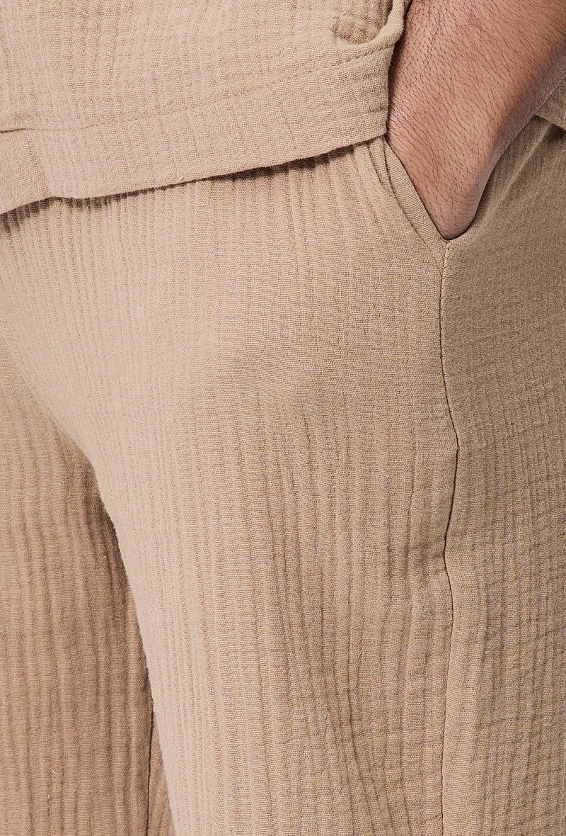Ensemble chemise et short casual gaze de - Image 13
