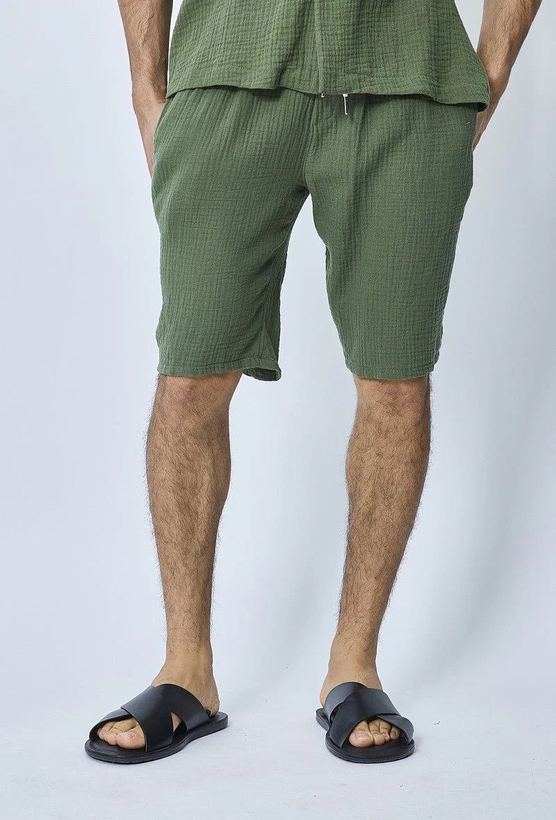Ensemble chemise et short casual gaze de - Image 30