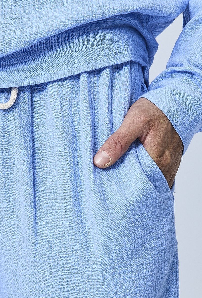 Ensemble chemise et short casual gaze de - Image 36