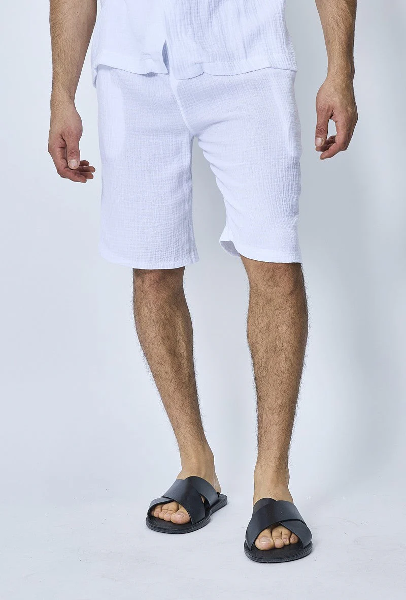 Ensemble chemise et short casual gaze de - Image 45