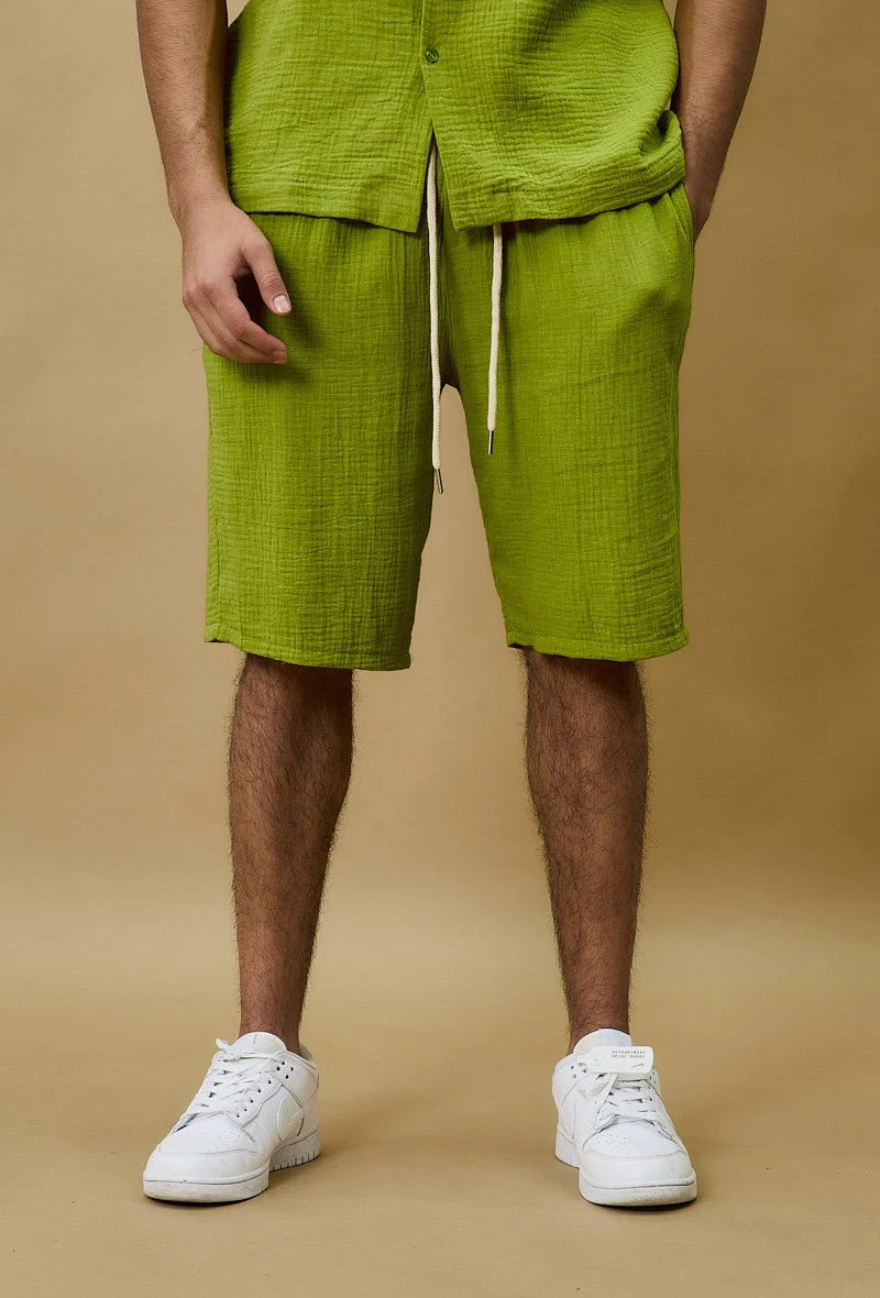 Ensemble chemise et short casual gaze de - Image 7