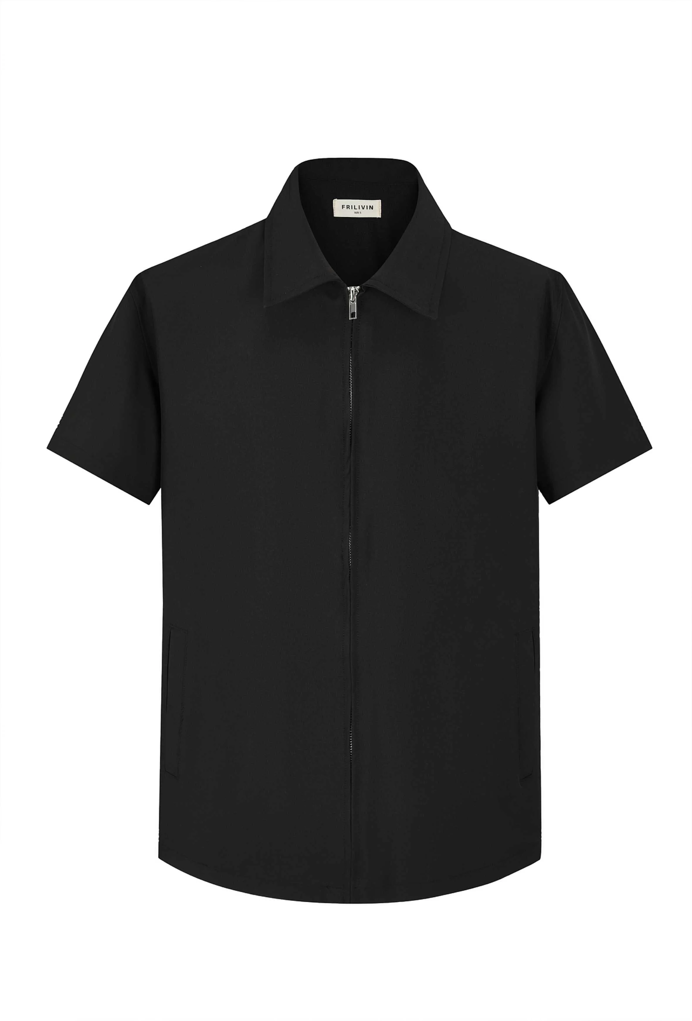 Ensemble chemise et shorts zippé moderne - Image 29