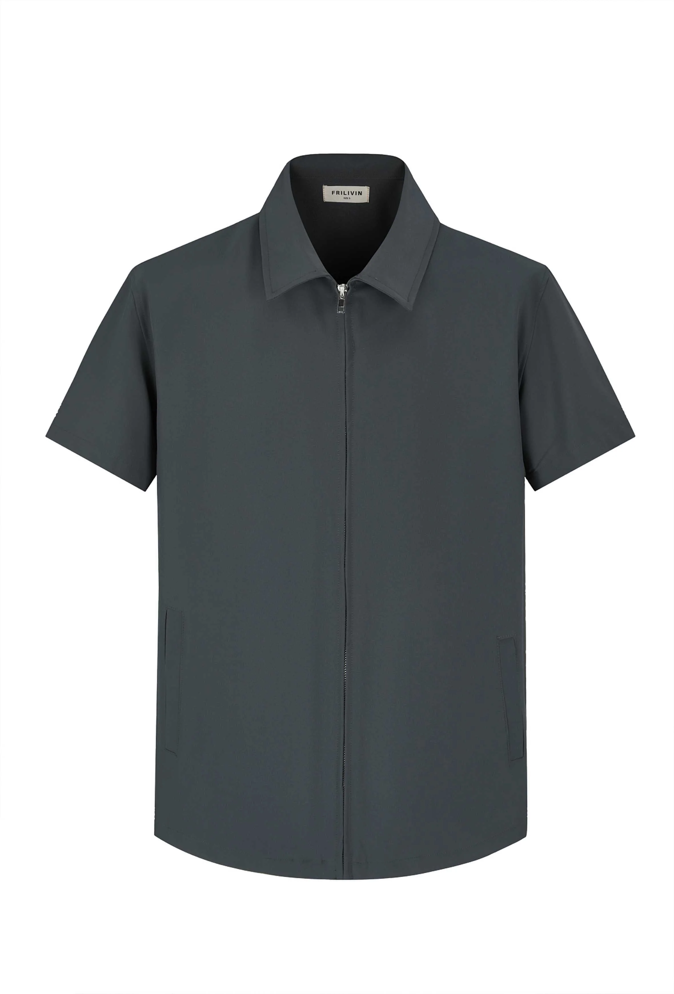 Ensemble chemise et shorts zippé moderne - Image 34