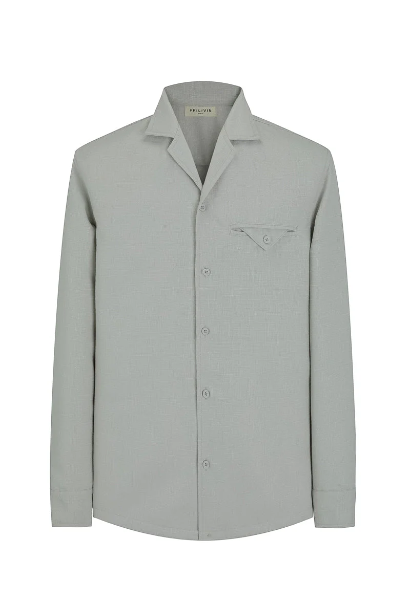 Ensemble chemise manches longues pantalon - Image 25