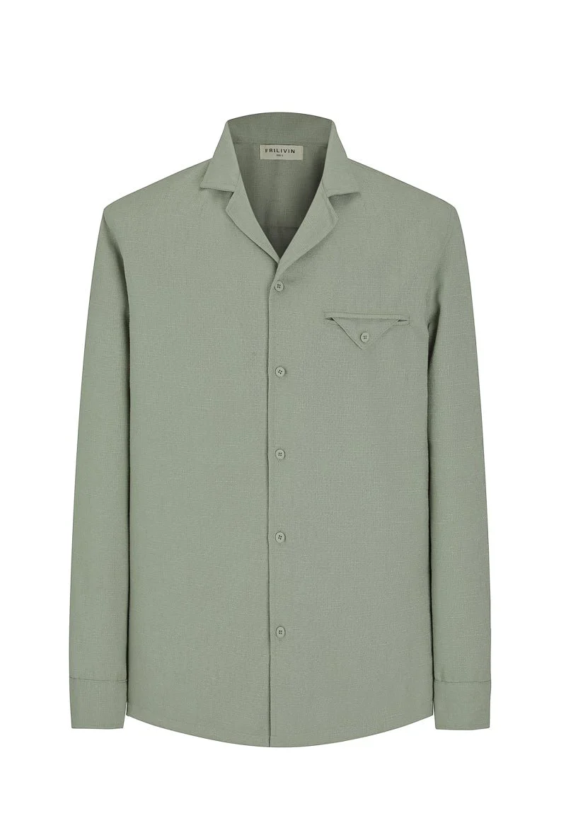 Ensemble chemise manches longues pantalon - Image 8