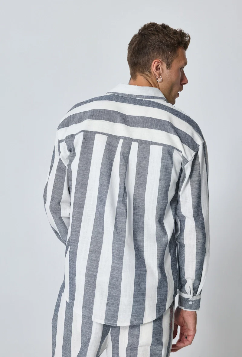 Ensemble chemise pantalon à rayures - Image 25