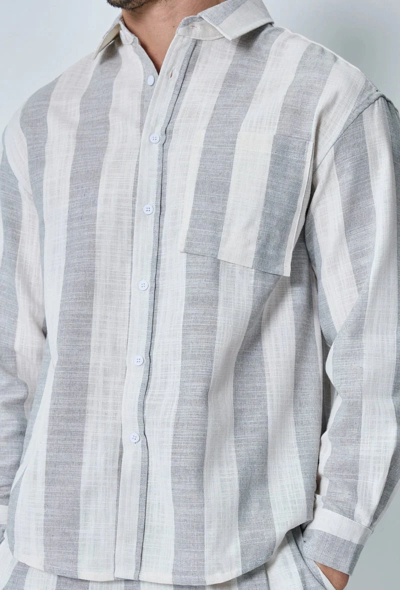 Ensemble chemise pantalon à rayures - Image 6