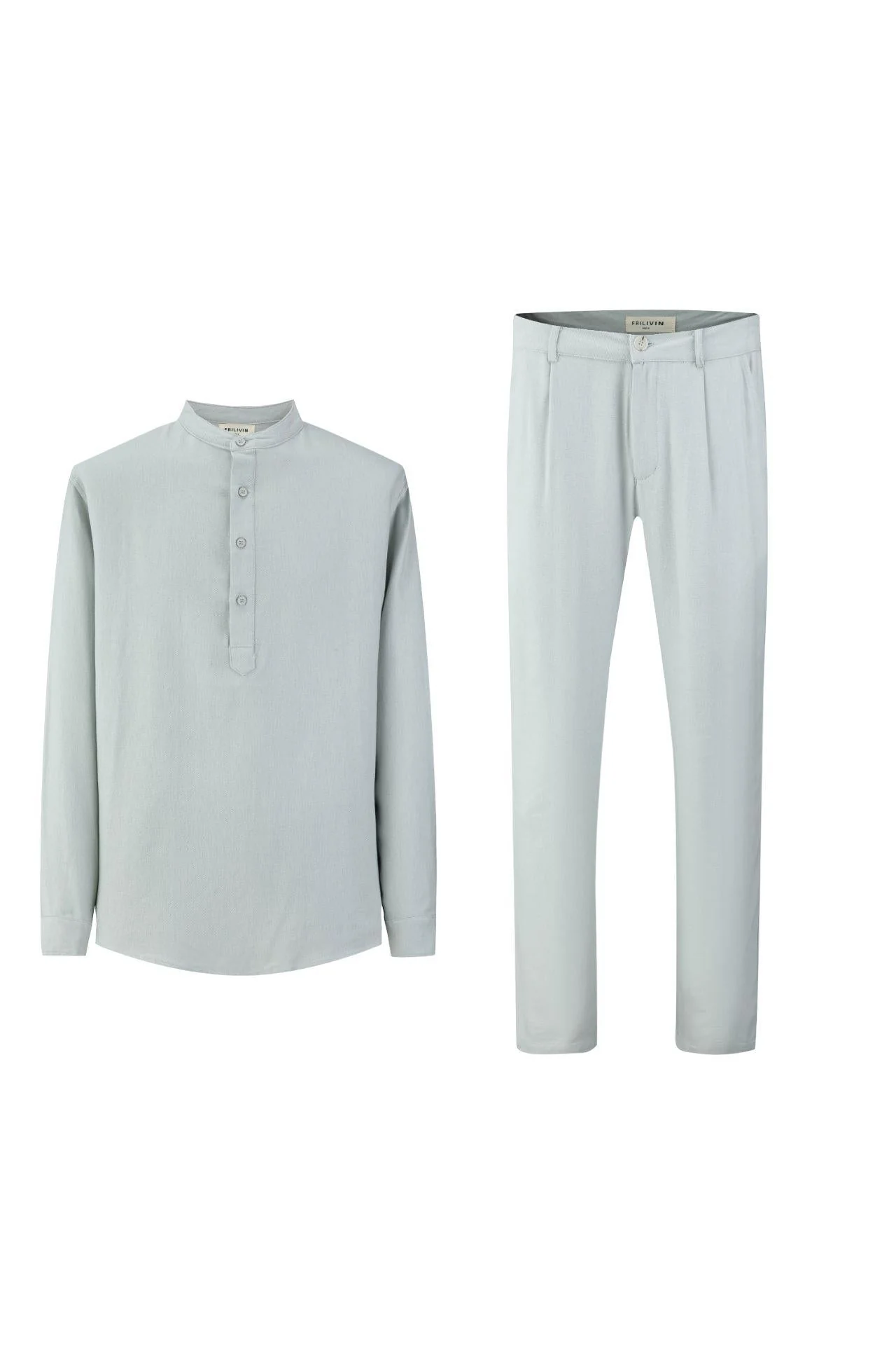 Ensemble chemise pantalon décontractée - Image 6
