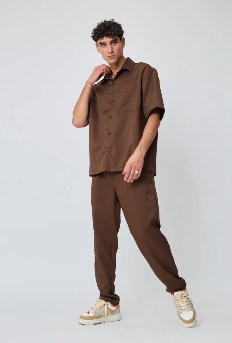 Ensemble chemise pantalon uni - Image 13
