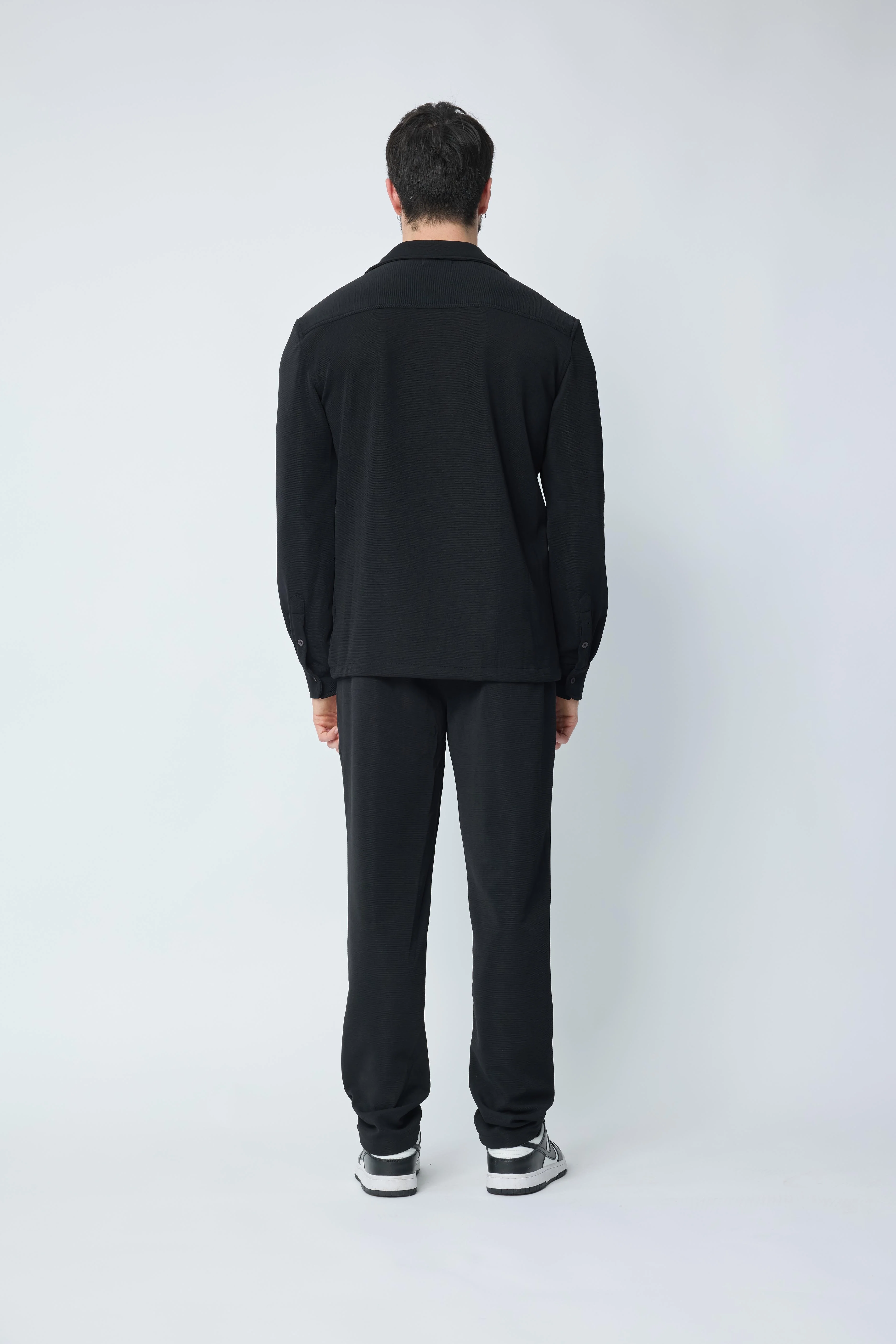 Ensemble chemise pantalon uni oversize - Image 23