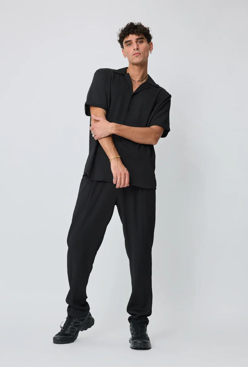 Ensemble chemise pantalon uni - Image 13