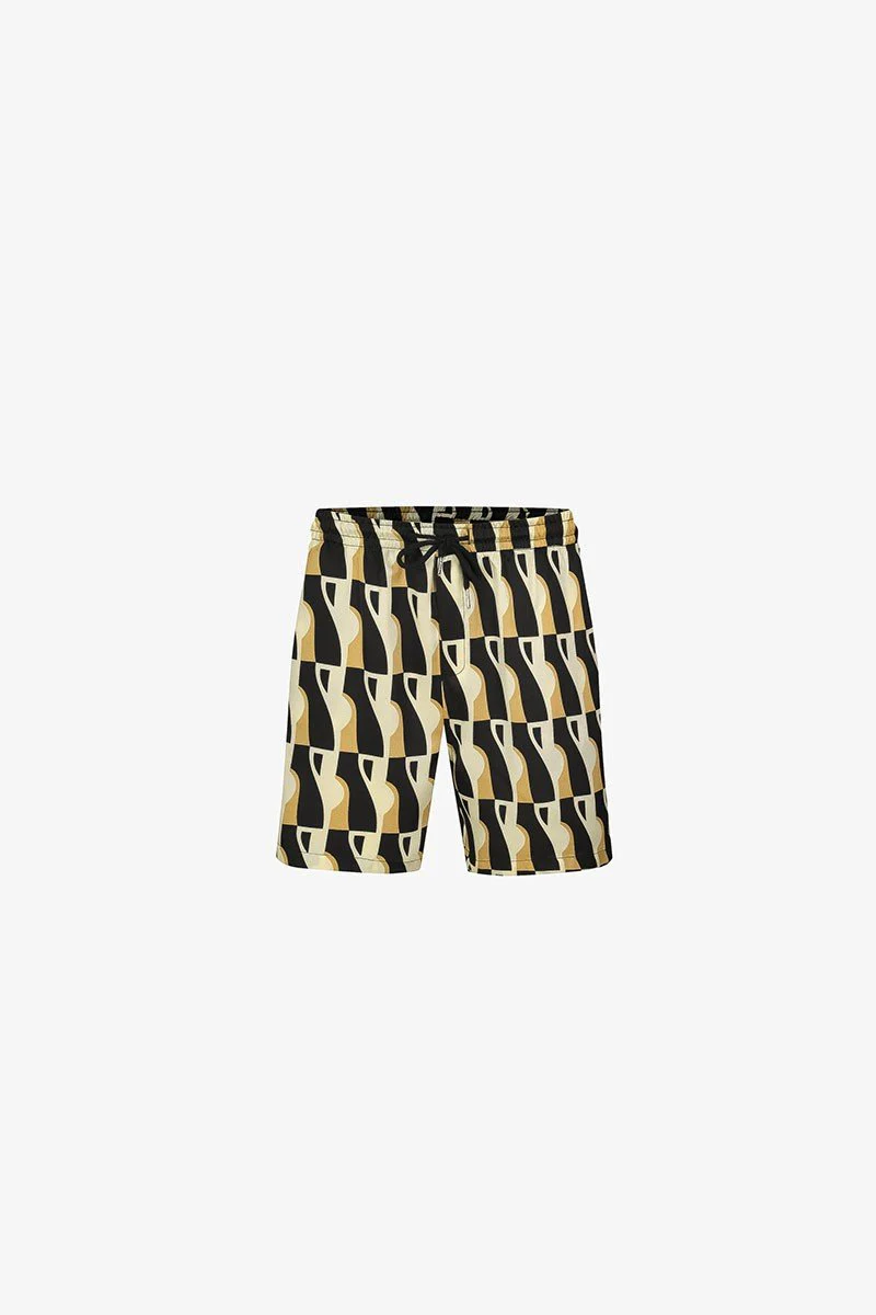 Ensemble chemise short à motifs abstrait - Image 4