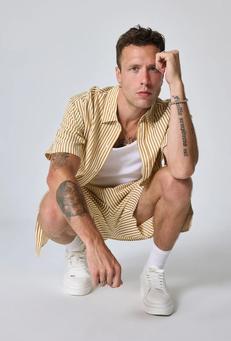 Ensemble chemise short à rayure - Image 12